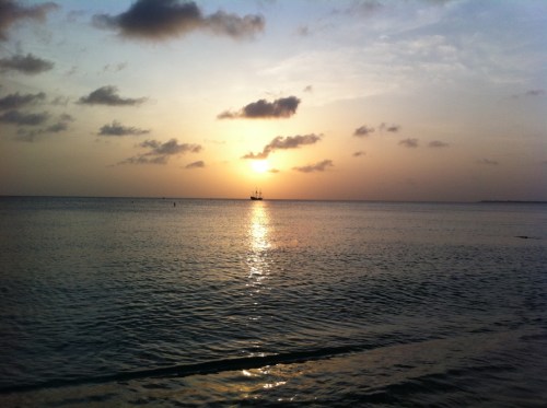 gran cayman sunset