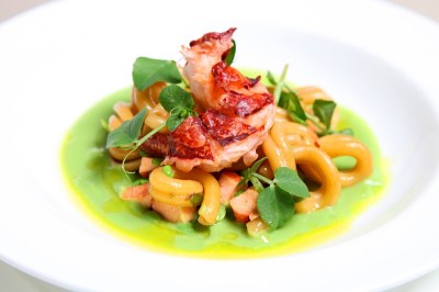 pasta con langosta
