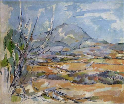 la montaña de sainte-victoire-1887-1