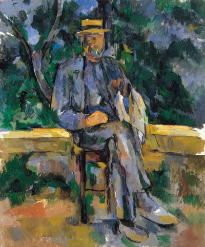 PAUL CÉZANNE. Retrato de un campesino, 1905-1906