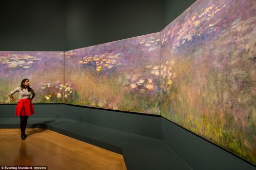 monet triptic